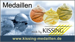 Kissing, Schwimm-Medaillen